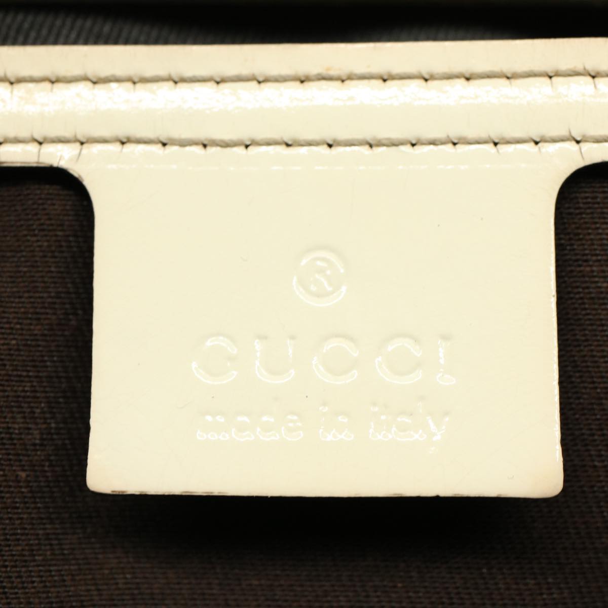 GUCCI GG Supreme Tote Bag PVC Leather Beige 197953 54015