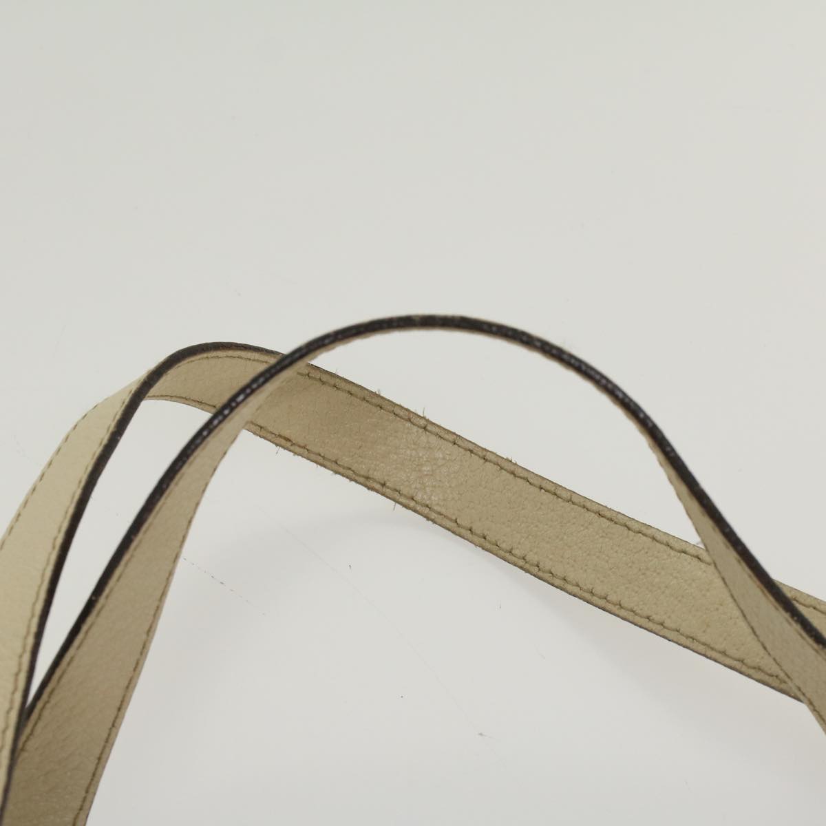GUCCI GG Canvas Shoulder Bag Beige 130736 54128