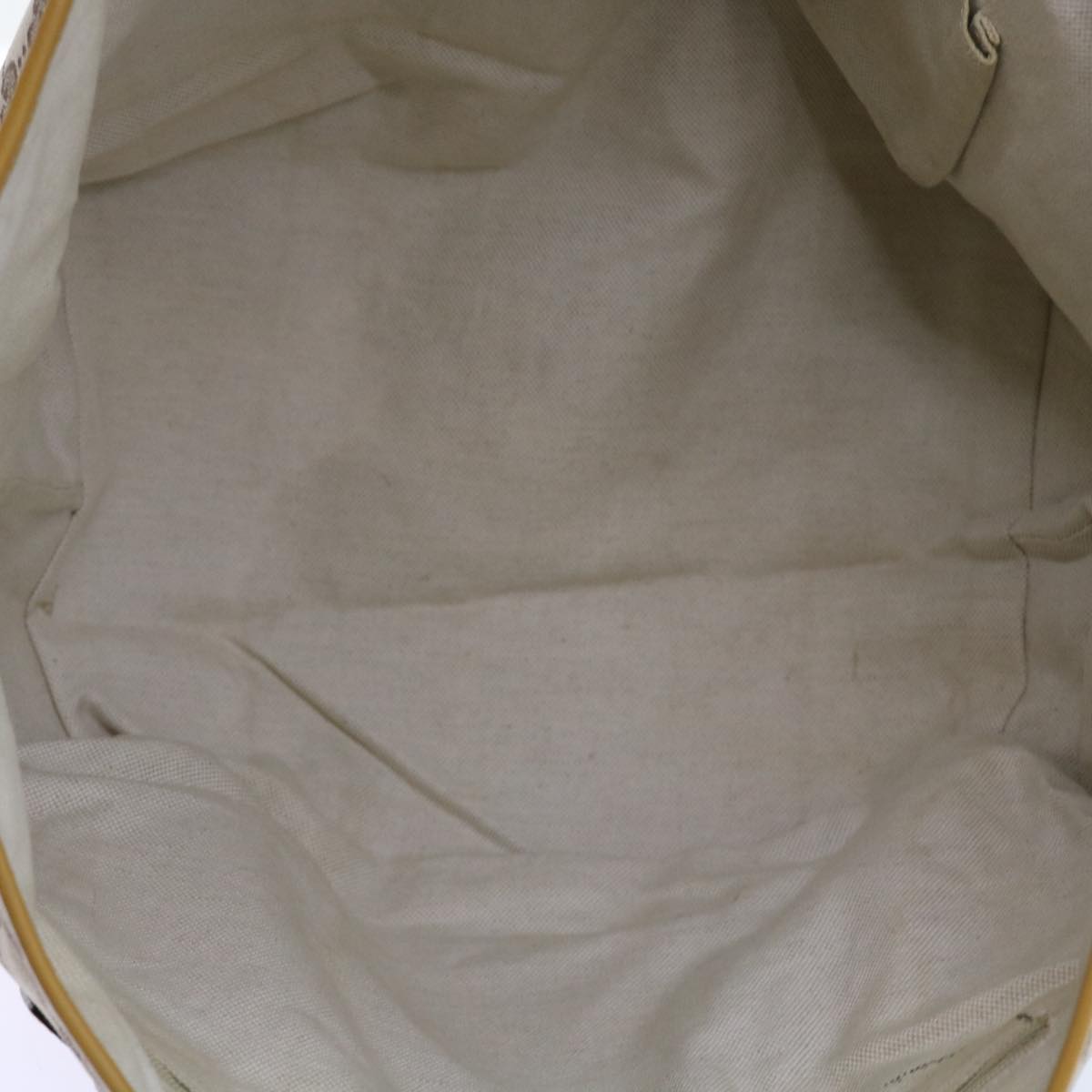 GUCCI GG Canvas Sherry Line Tote Bag Beige Pink white 211970 54129