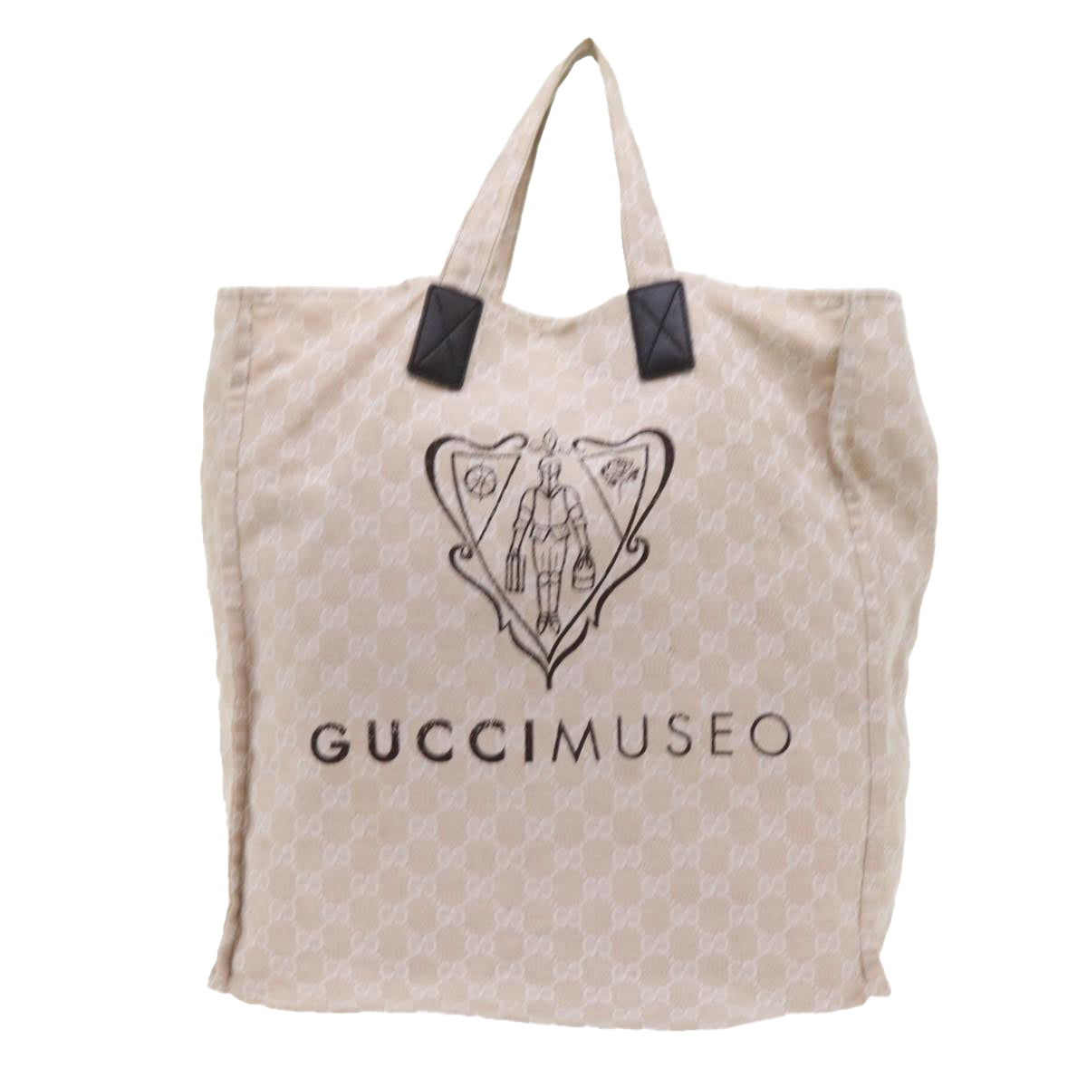 GUCCI GG Canvas Hand Bag Beige 283411 54131