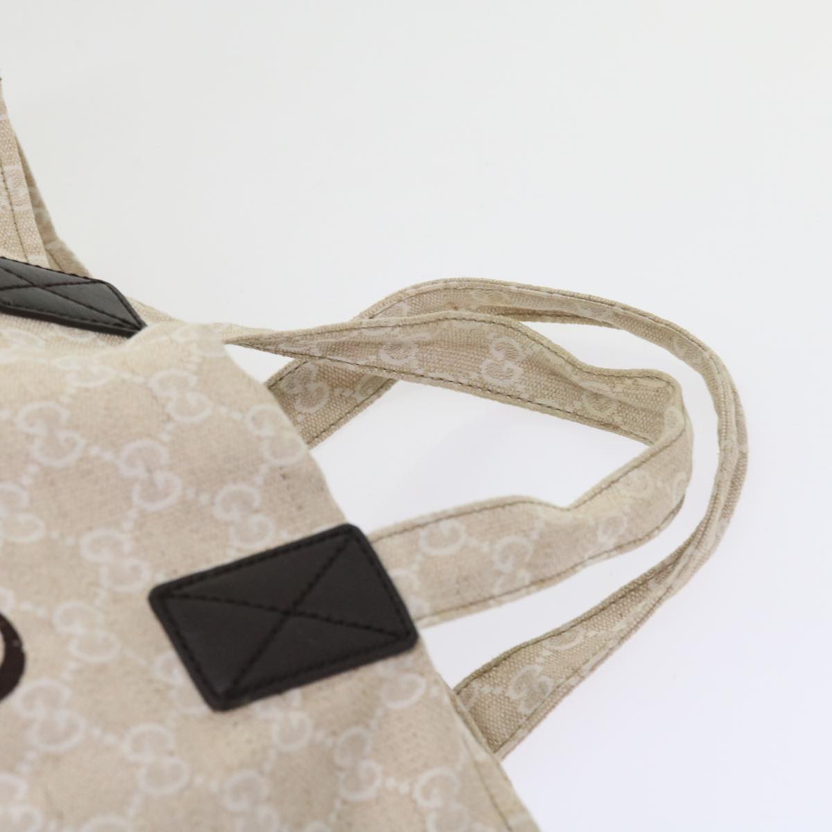 GUCCI GG Canvas Hand Bag Beige 283411 54131