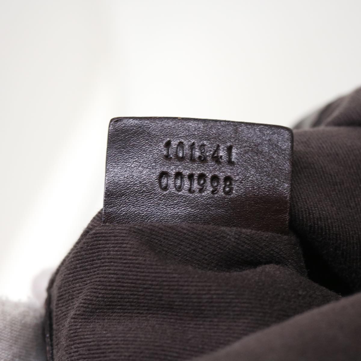 GUCCI GG Canvas Shoulder Bag Brown 101341 54133