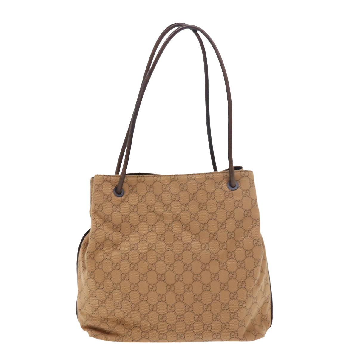 GUCCI GG Canvas Shoulder Bag Brown 101341 54133