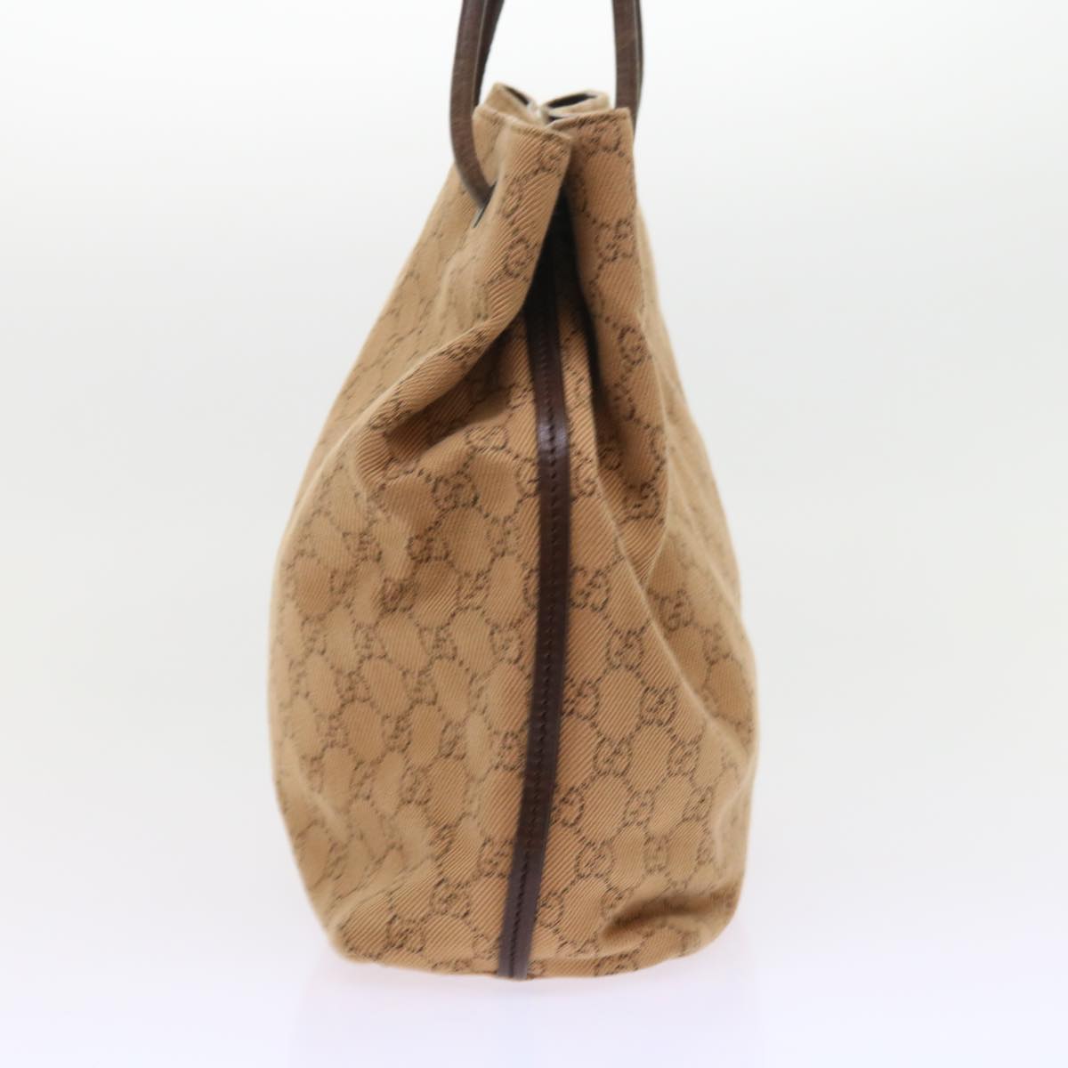 GUCCI GG Canvas Shoulder Bag Brown 101341 54133