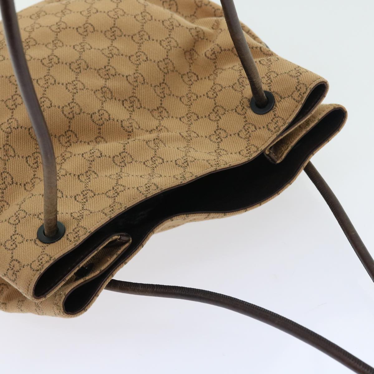GUCCI GG Canvas Shoulder Bag Brown 101341 54133