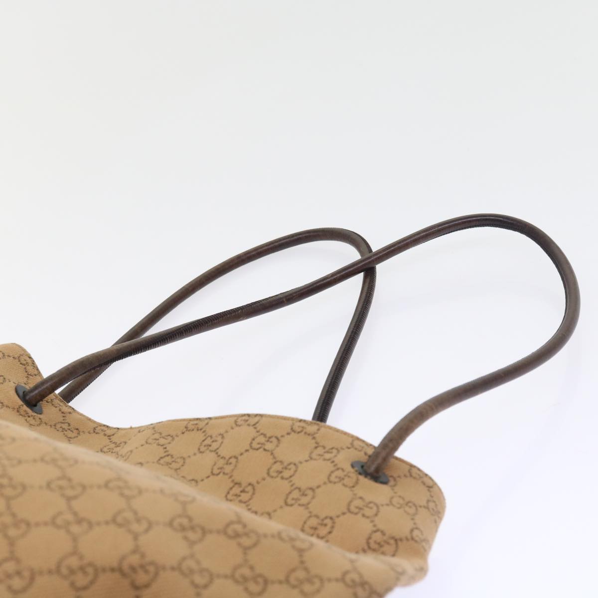 GUCCI GG Canvas Shoulder Bag Brown 101341 54133