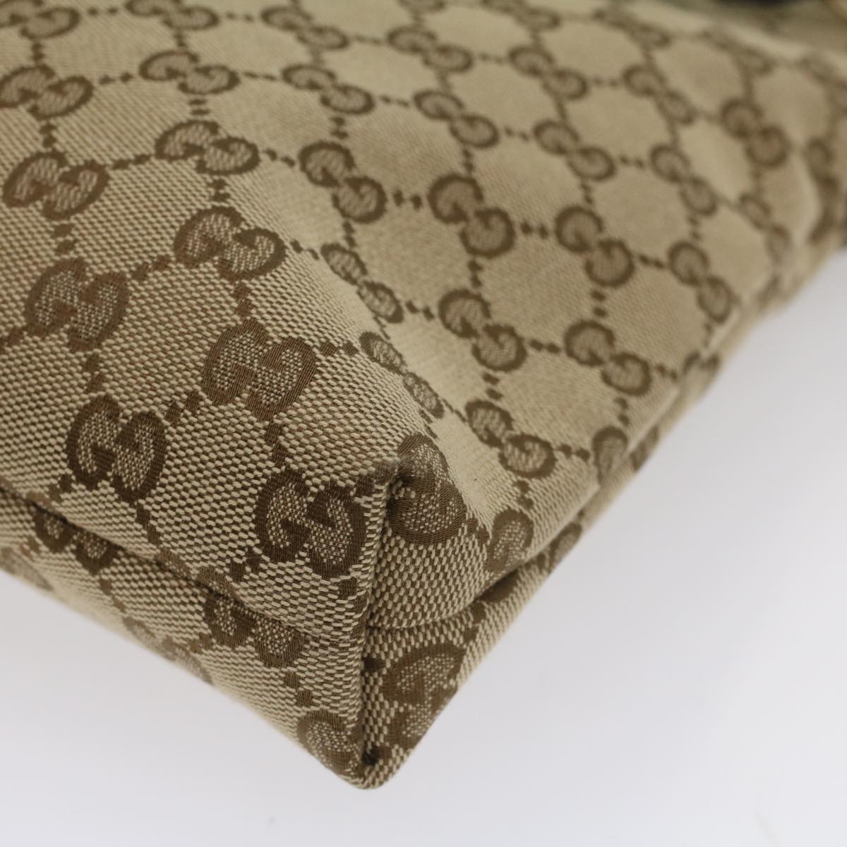 GUCCI GG Supreme Web Sherry Line Shoulder Bag Beige Red Green 388926 54134