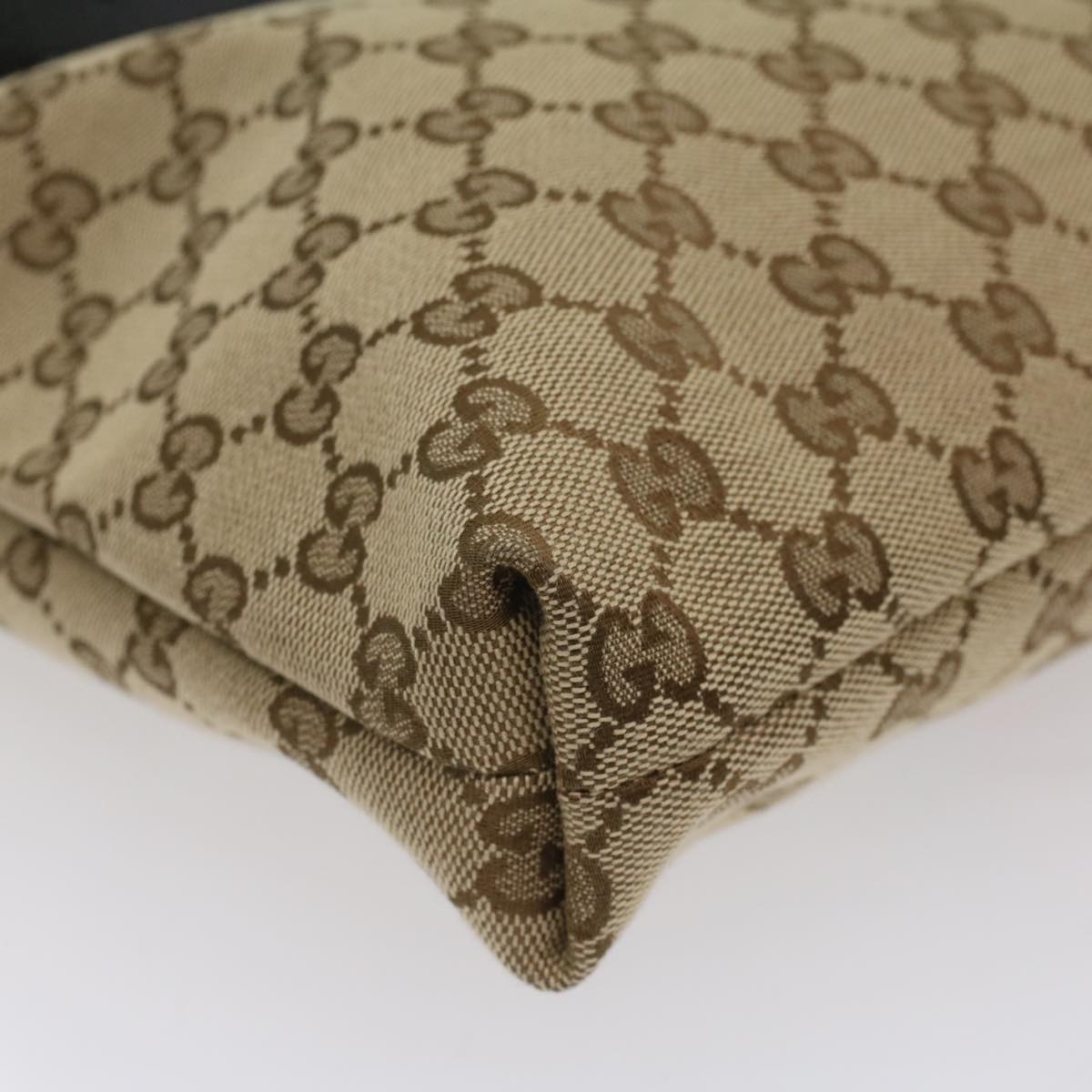 GUCCI GG Supreme Web Sherry Line Shoulder Bag Beige Red Green 388926 54134