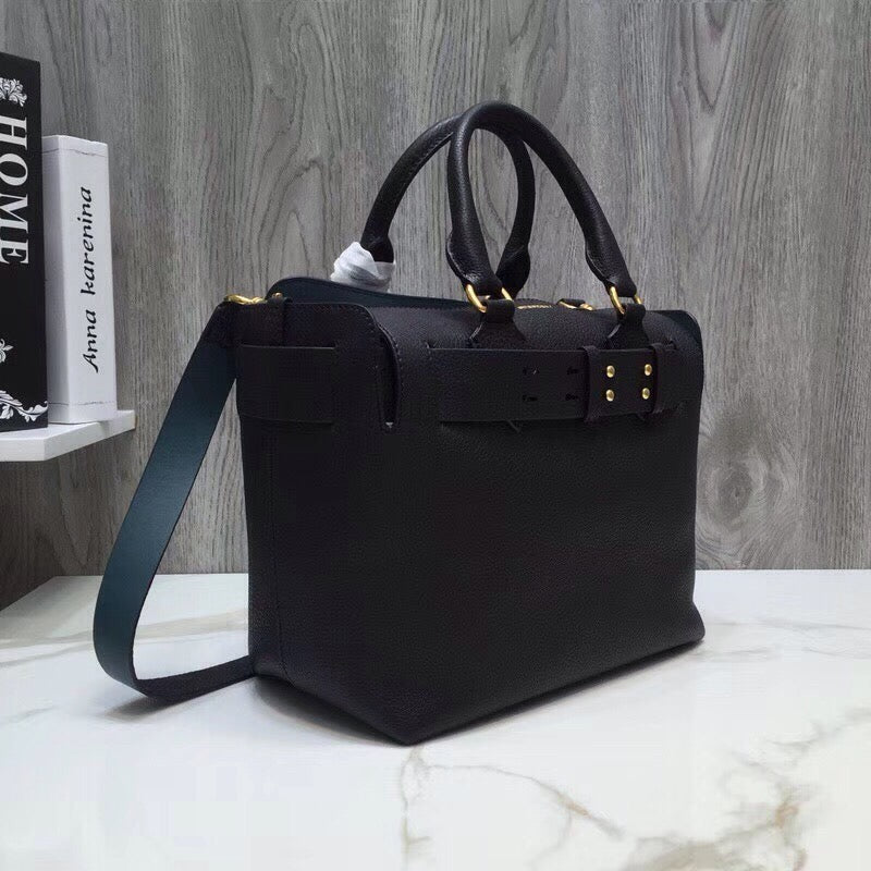 GLAMI Small Triple Stud Belt Bag Black For Women, Bags 14in/36cm