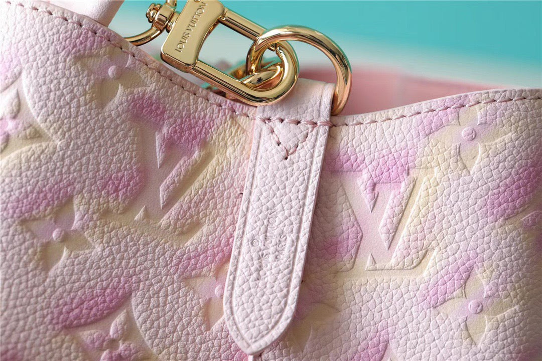 LV NeoNoe GLAMI Monogram Empreinte Pink For Women,  Shoulder And Crossbody Bags 7.9in/20cm LVÃ‚Â 