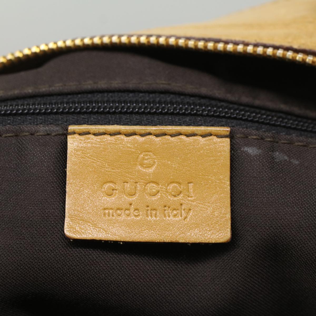 GUCCI GG Canvas Sherry Line Shoulder Bag Beige Red 001 4094 002113 54327