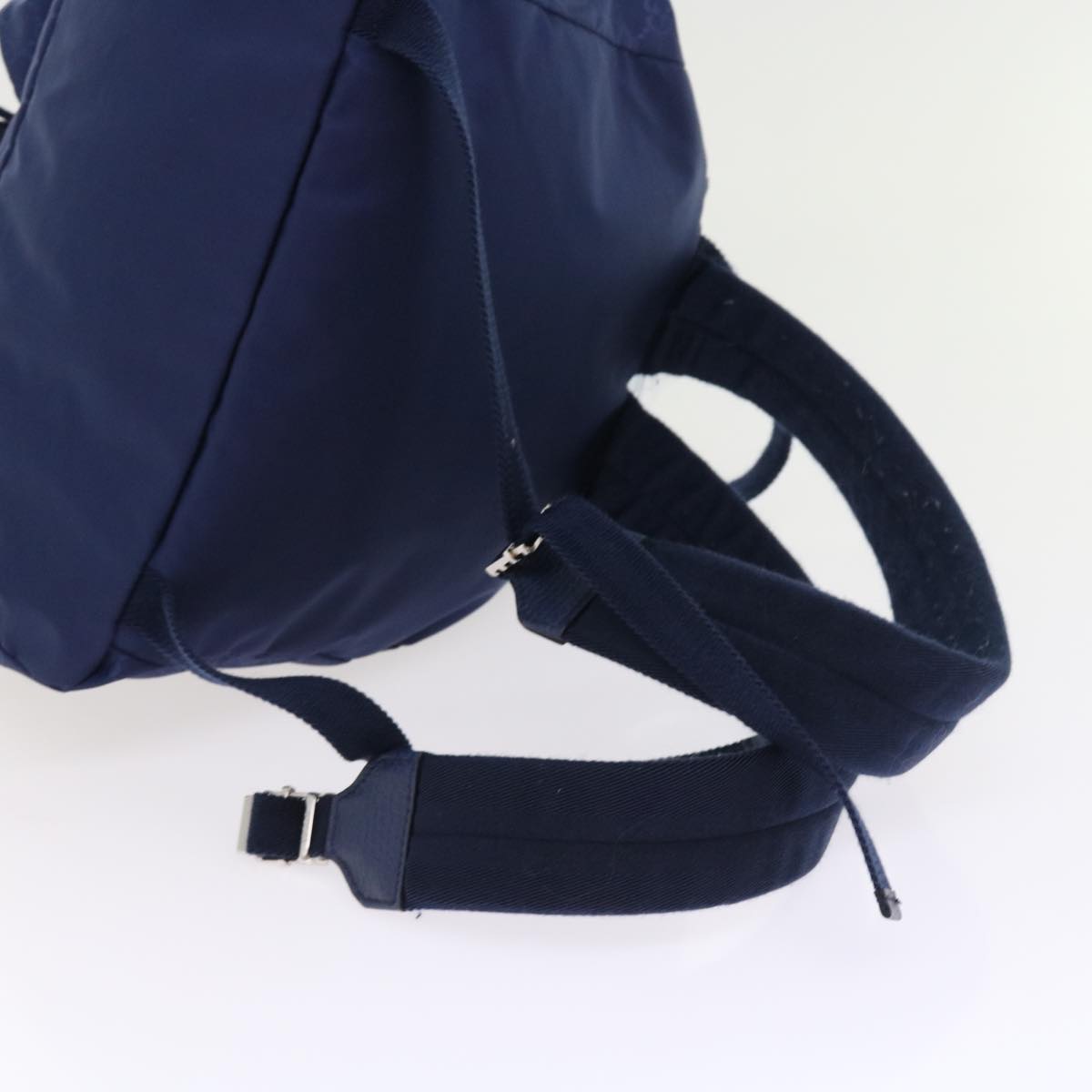 GUCCI Backpack Nylon Blue 406361 54375