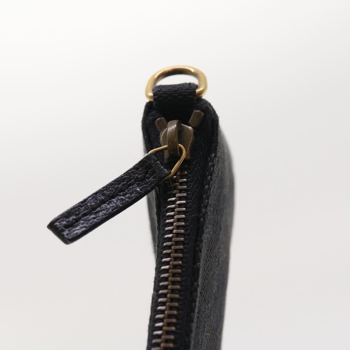 GUCCI GG Canvas Coin Purse Black 120973 1669 54454