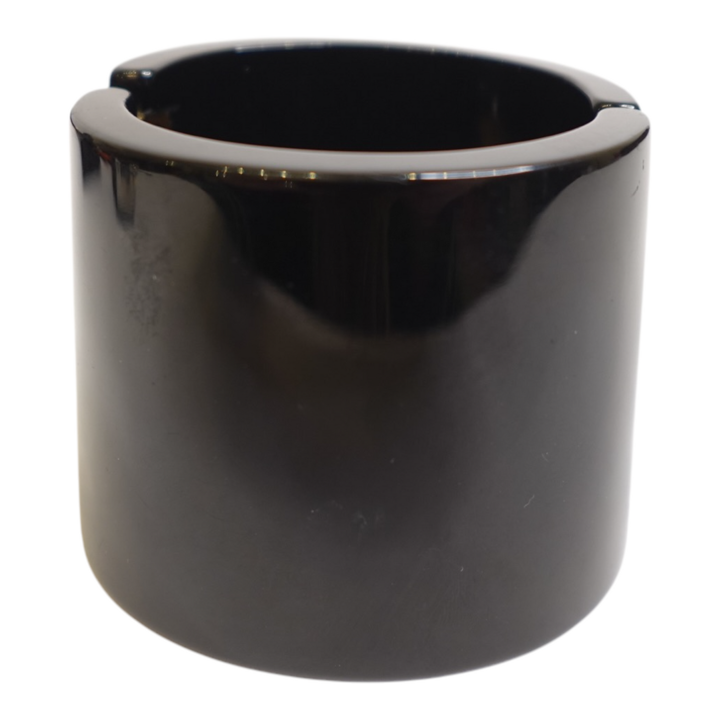Chanel Black Resin CC Cuff Bracelet