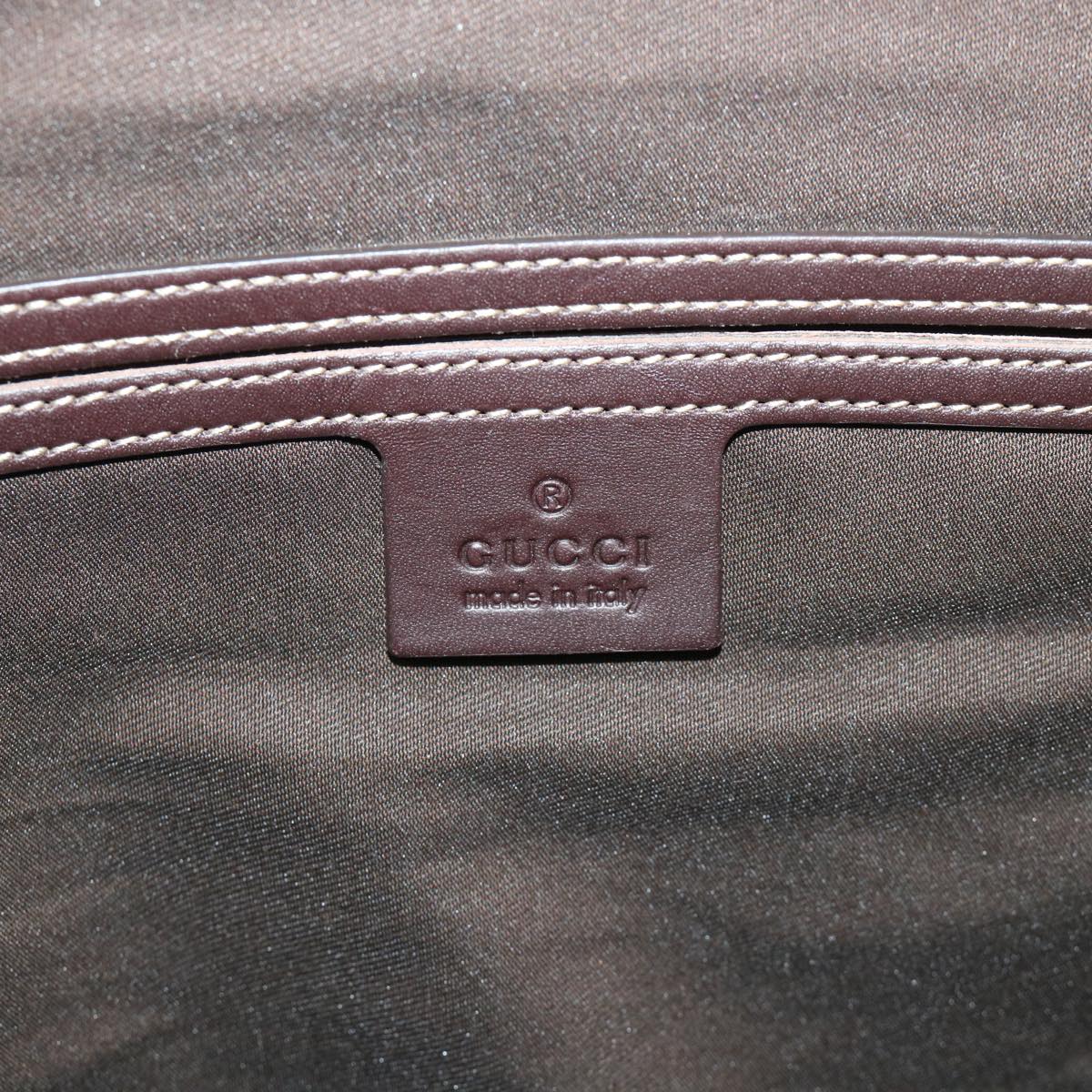 GUCCI GG Supreme Boston Bag PVC Leather 2way Beige 246895 54514