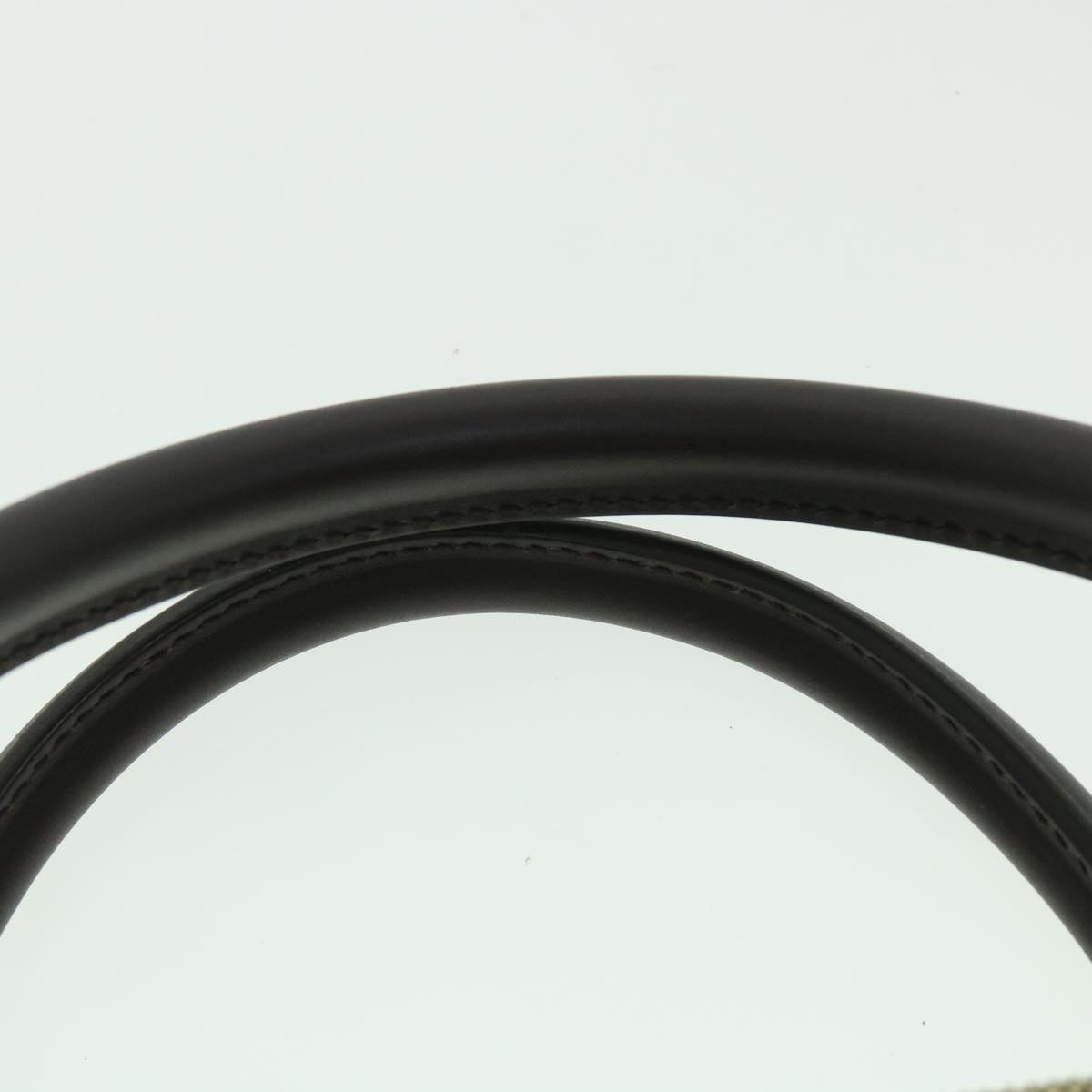 GUCCI GG Supreme Boston Bag PVC Leather 2way Beige 246895 54514
