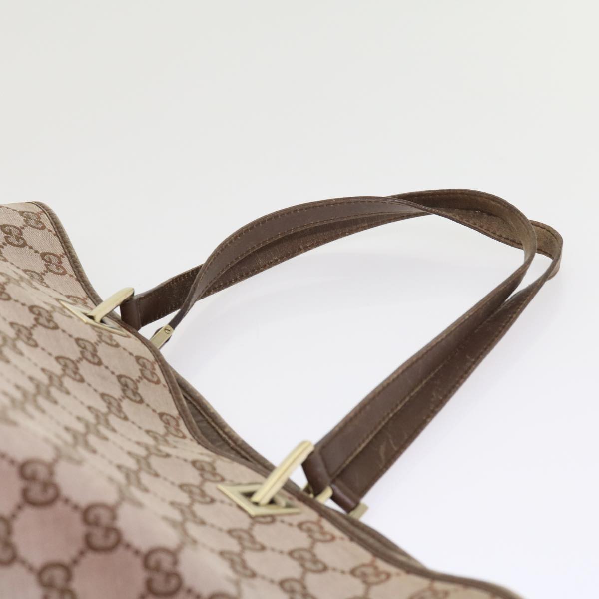 GUCCI GG Canvas Tote Bag Pink 002 1098 1705 54698