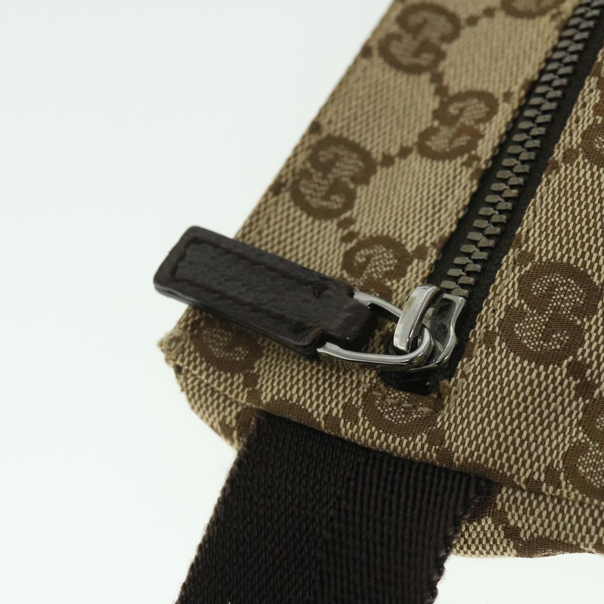 GUCCI GG Canvas Waist bag Beige 28566 54729