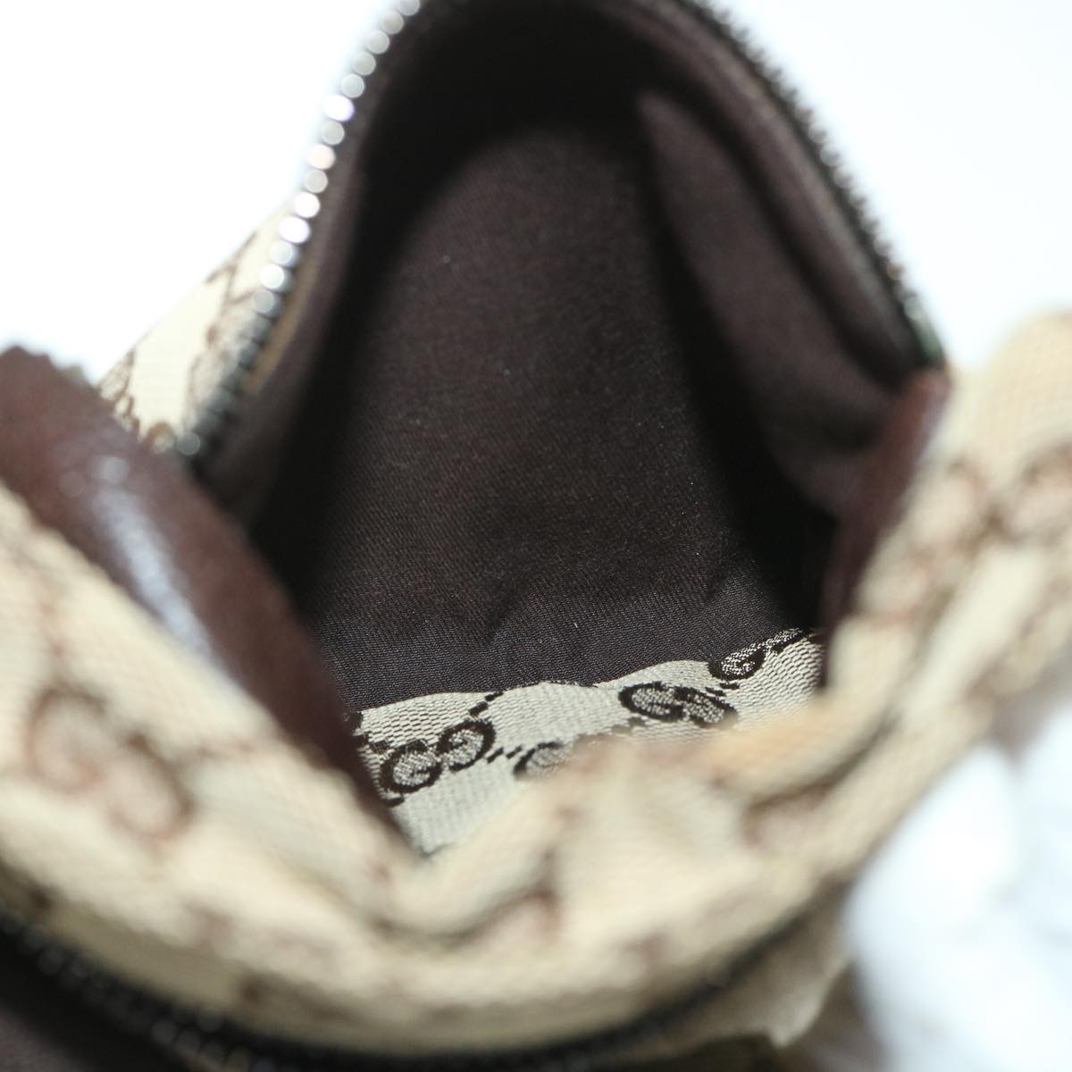 GUCCI GG Canvas Waist bag Beige 28566 54729