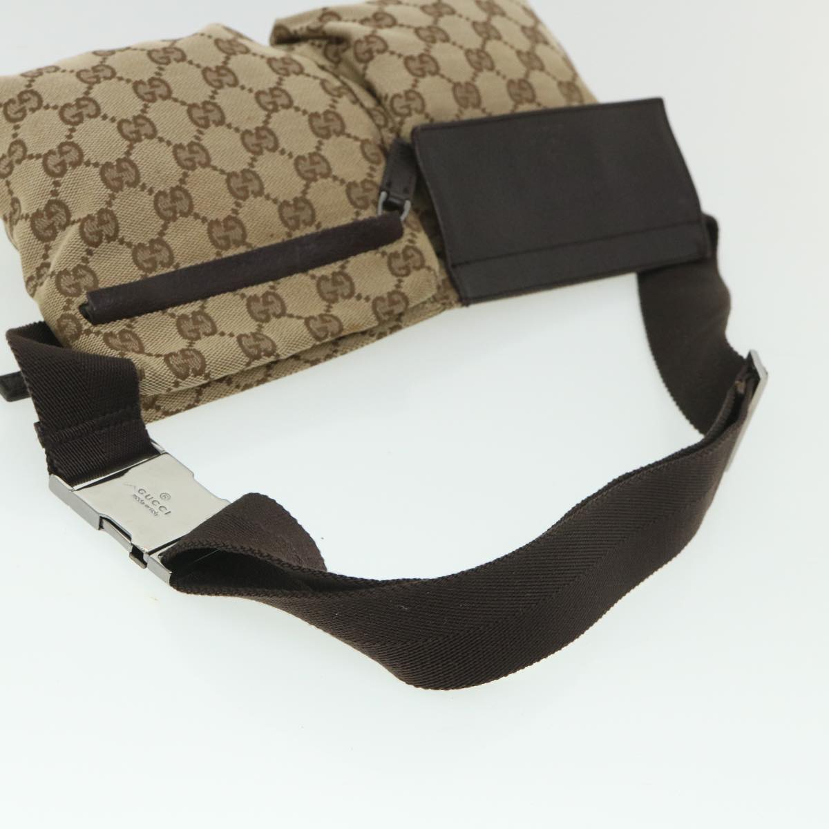 GUCCI GG Canvas Waist bag Beige 28566 54729