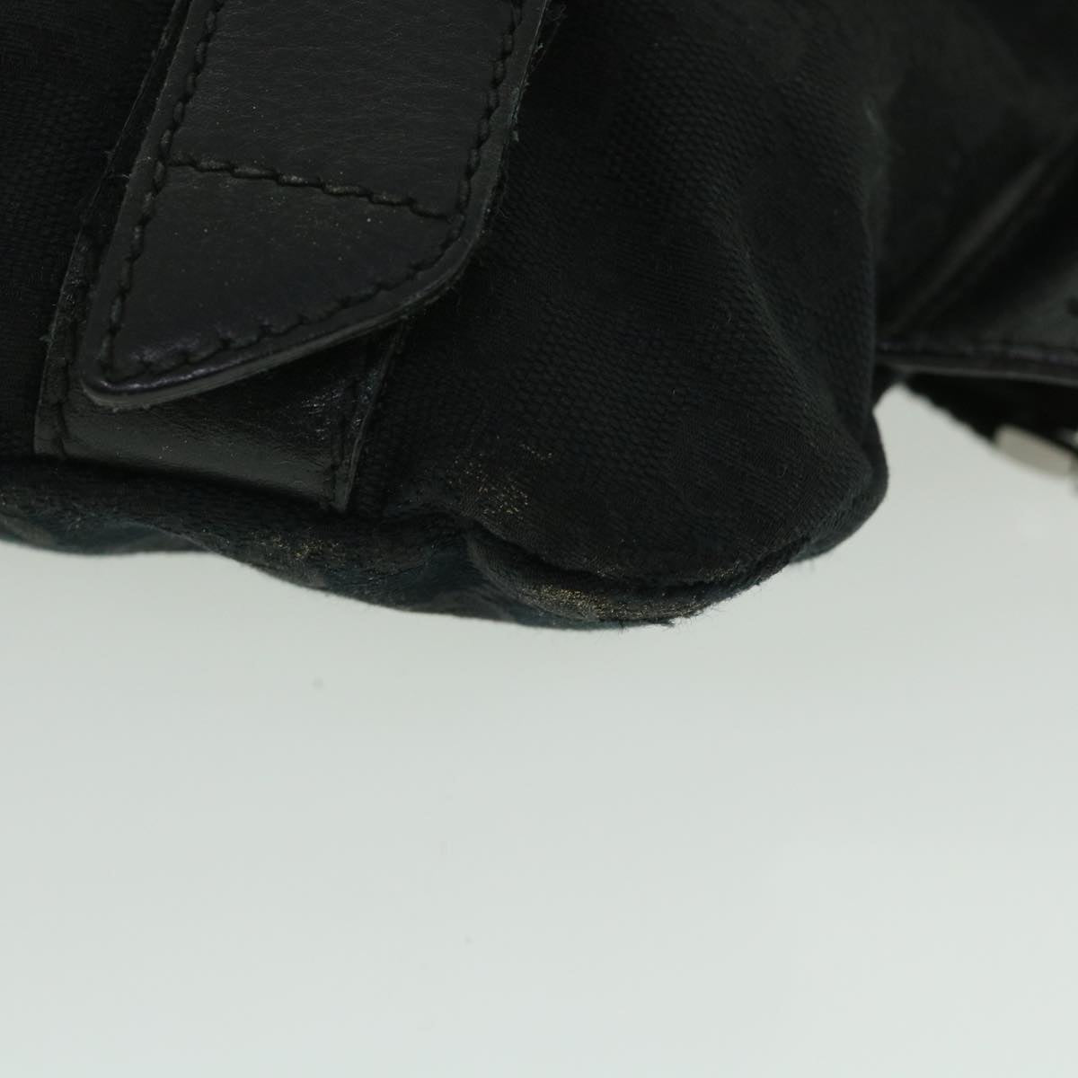 GUCCI GG Canvas Waist bag Black 145851 54731