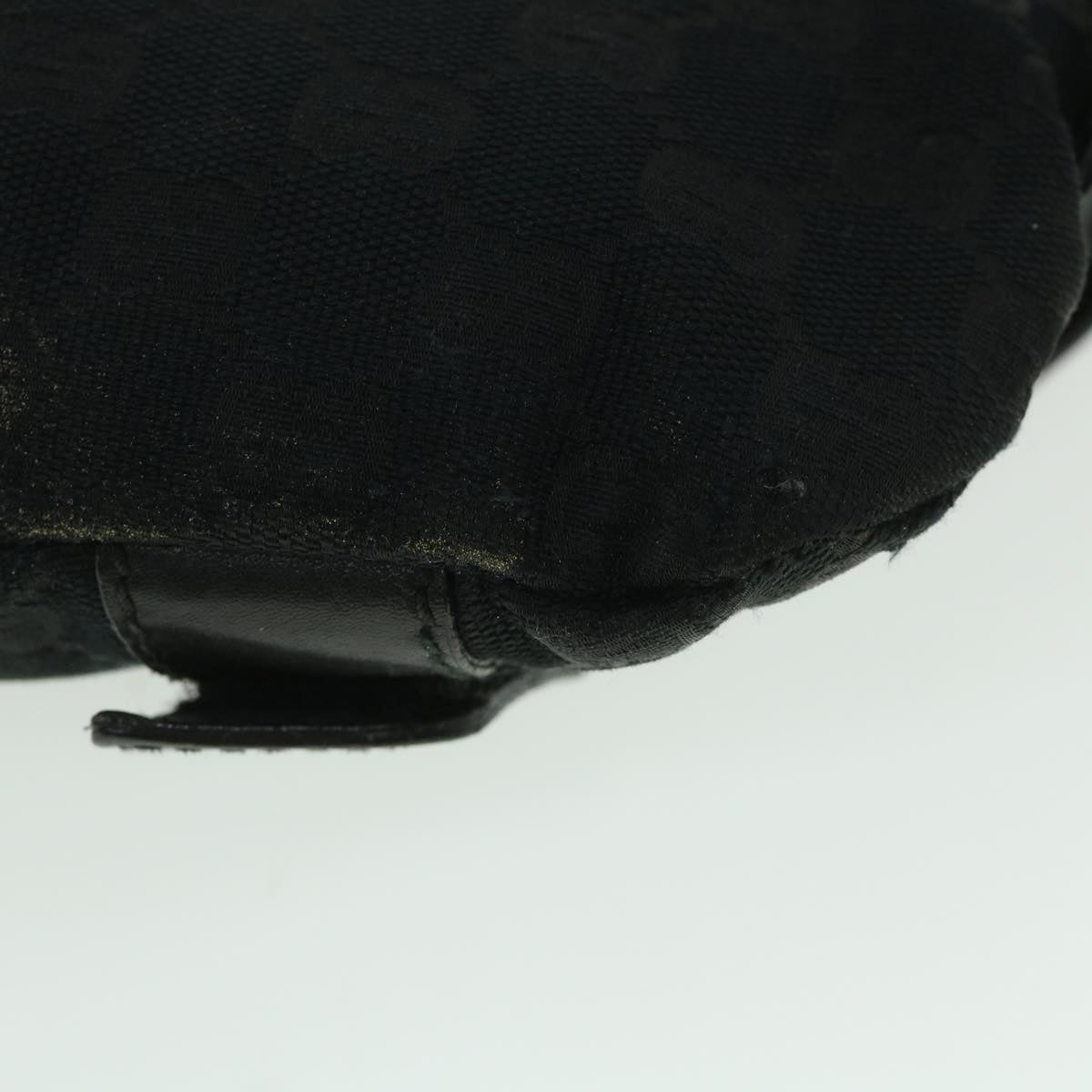 GUCCI GG Canvas Waist bag Black 145851 54731