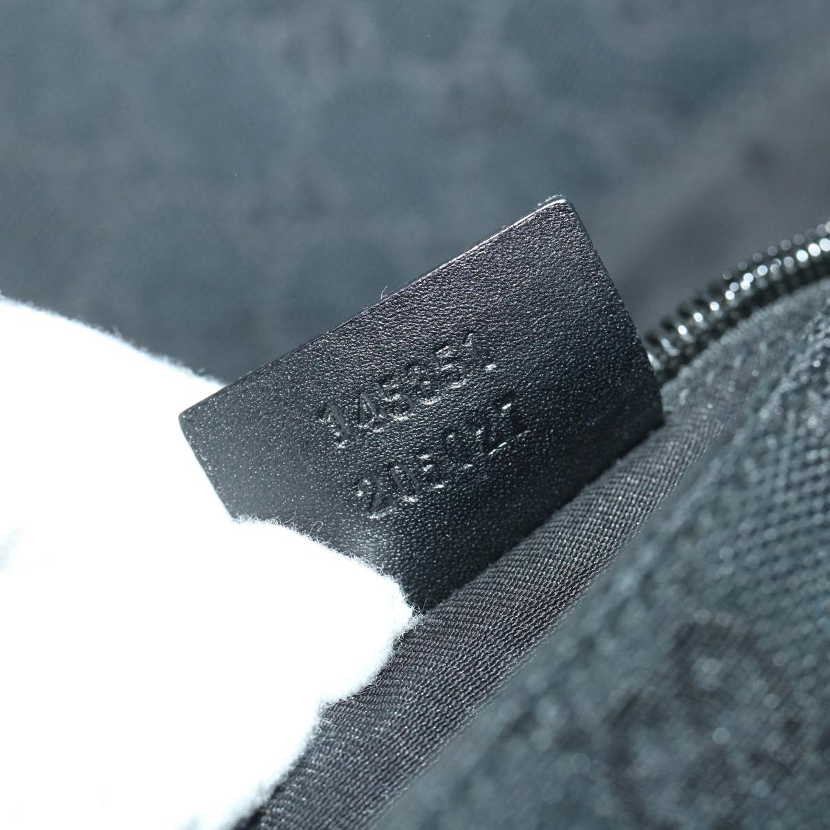 GUCCI GG Canvas Waist bag Black 145851 54731