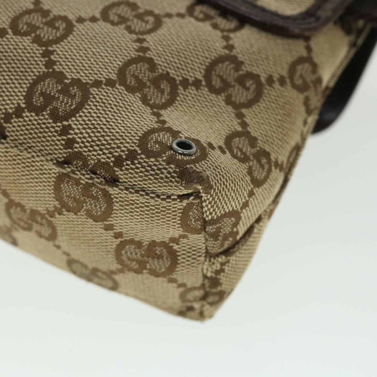 GUCCI GG Canvas Waist bag Beige 92543 54743