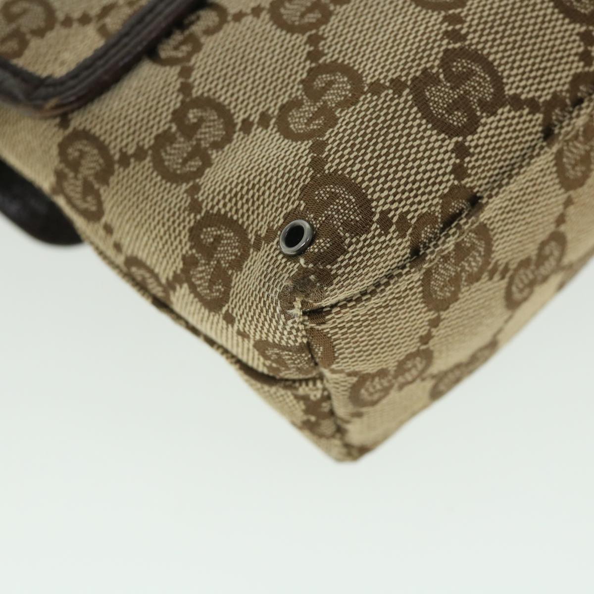 GUCCI GG Canvas Waist bag Beige 92543 54743