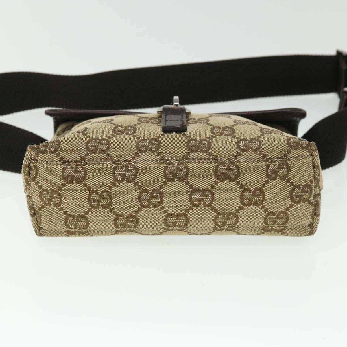 GUCCI GG Canvas Waist bag Beige 92543 54743