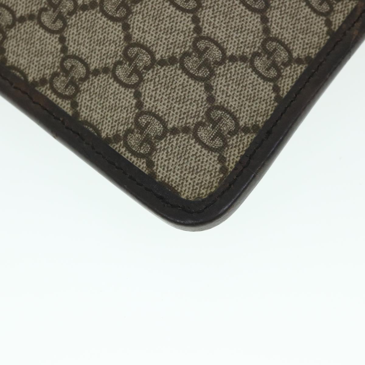 GUCCI GG Canvas Shoulder Bag PVC Leather Beige 27639 54754