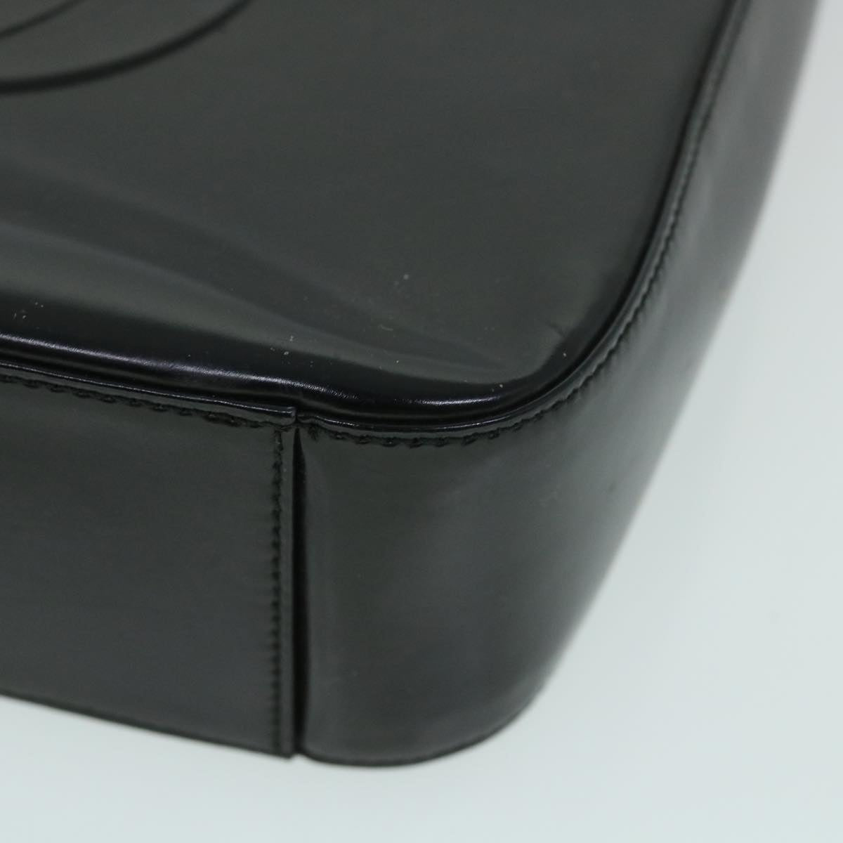 GUCCI Shoulder Bag Patent leather Black 000 0506 54780