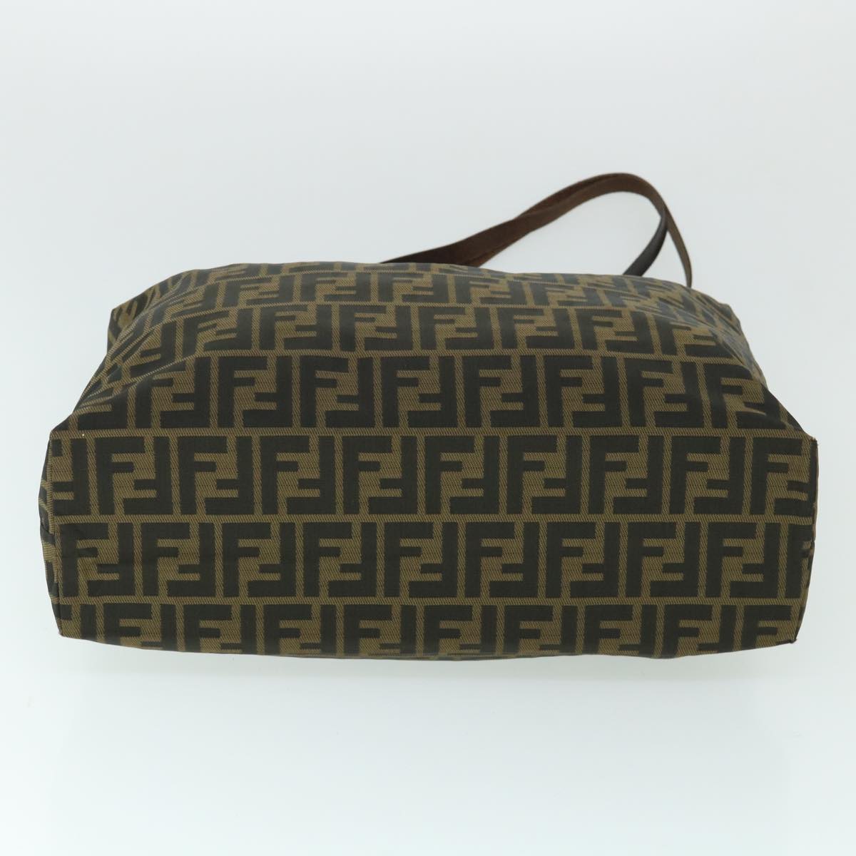 FENDI Zucca Canvas Tote Bag Brown 54796