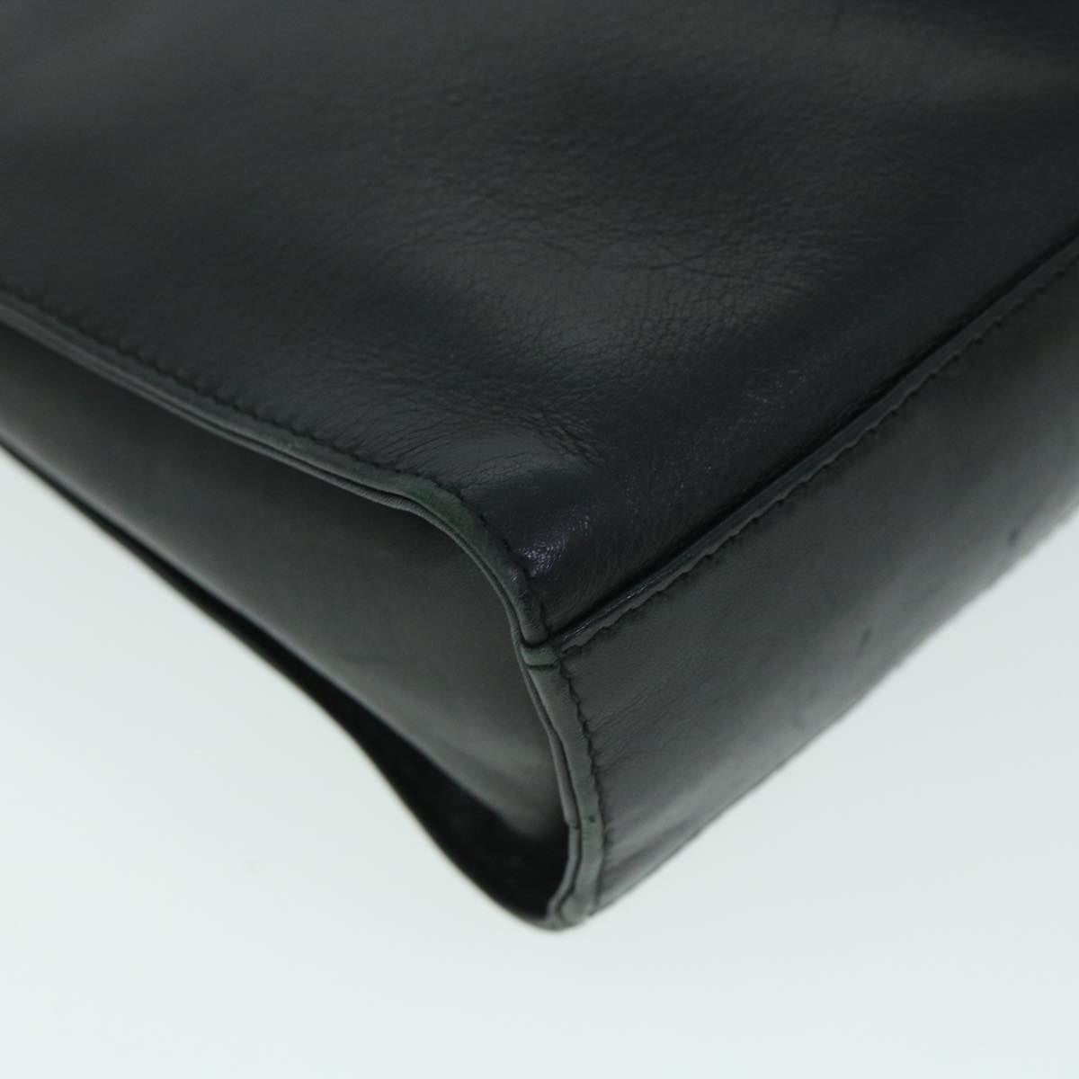 GUCCI Jackie Shoulder Bag Leather Black 54805