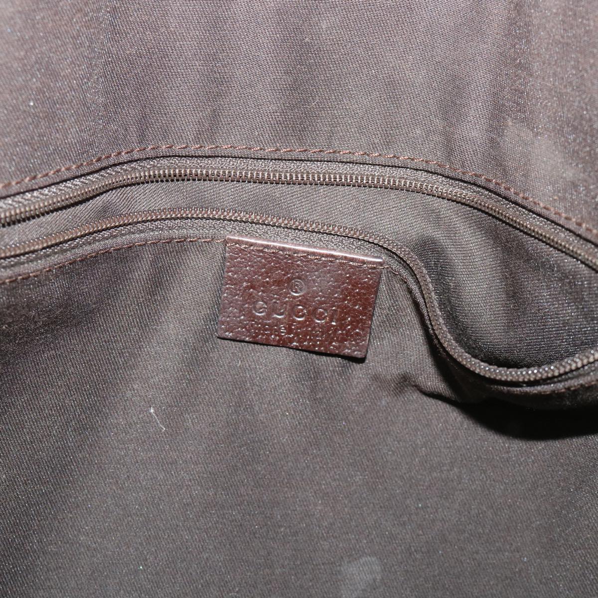 GUCCI GG Canvas Web Sherry Line Tote Bag Beige Red Green 145758 54842