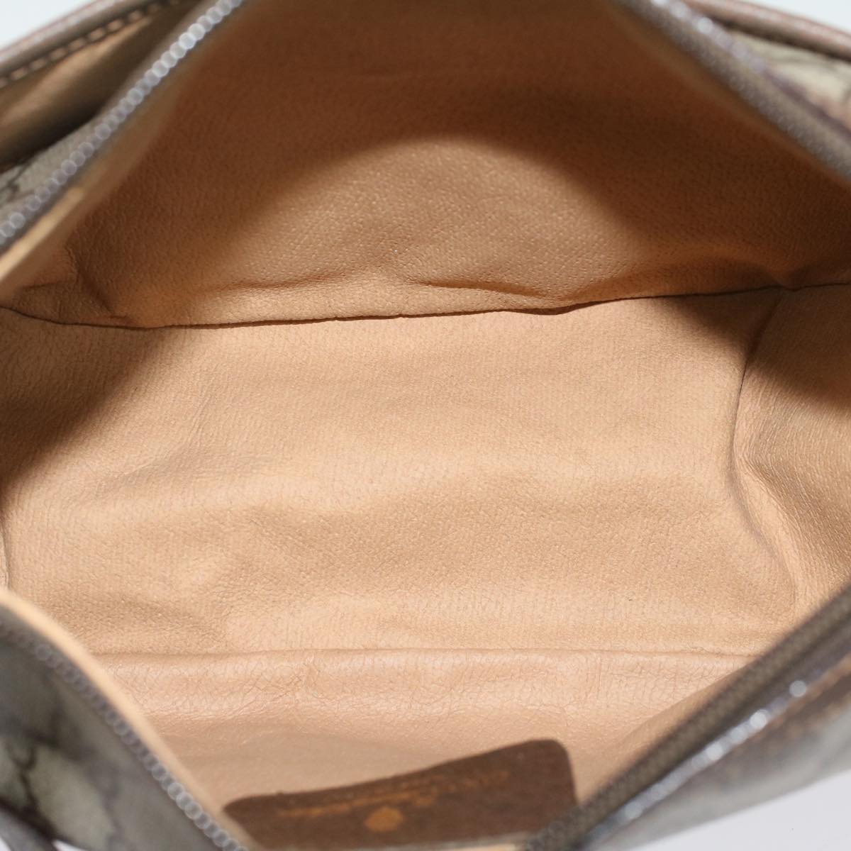 GUCCI GG Canvas Web Sherry Line Shoulder Bag Beige Red 89 02 032 54856