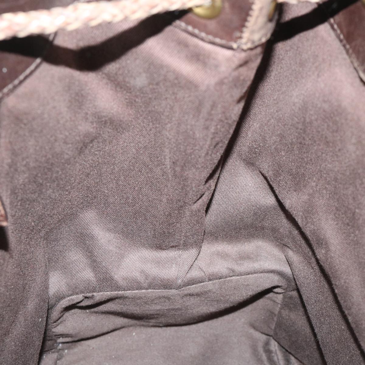 GUCCI GG Canvas Tote Bag Beige Brown 109141 54873