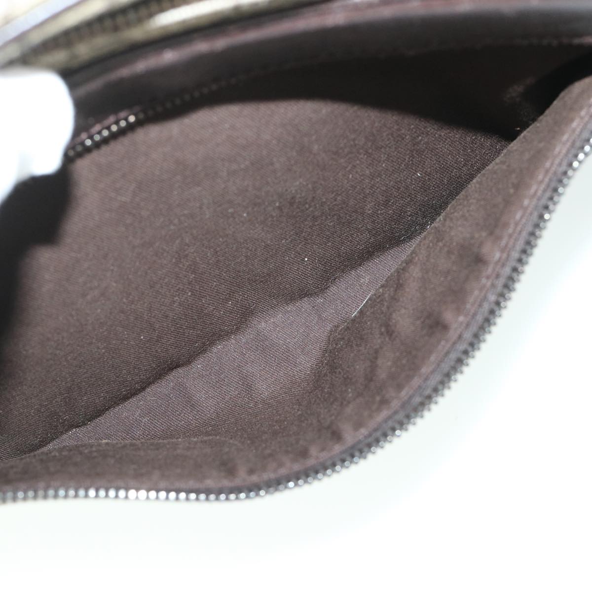 GUCCI GG Canvas Shoulder Bag PVC Leather Beige 114531 54876