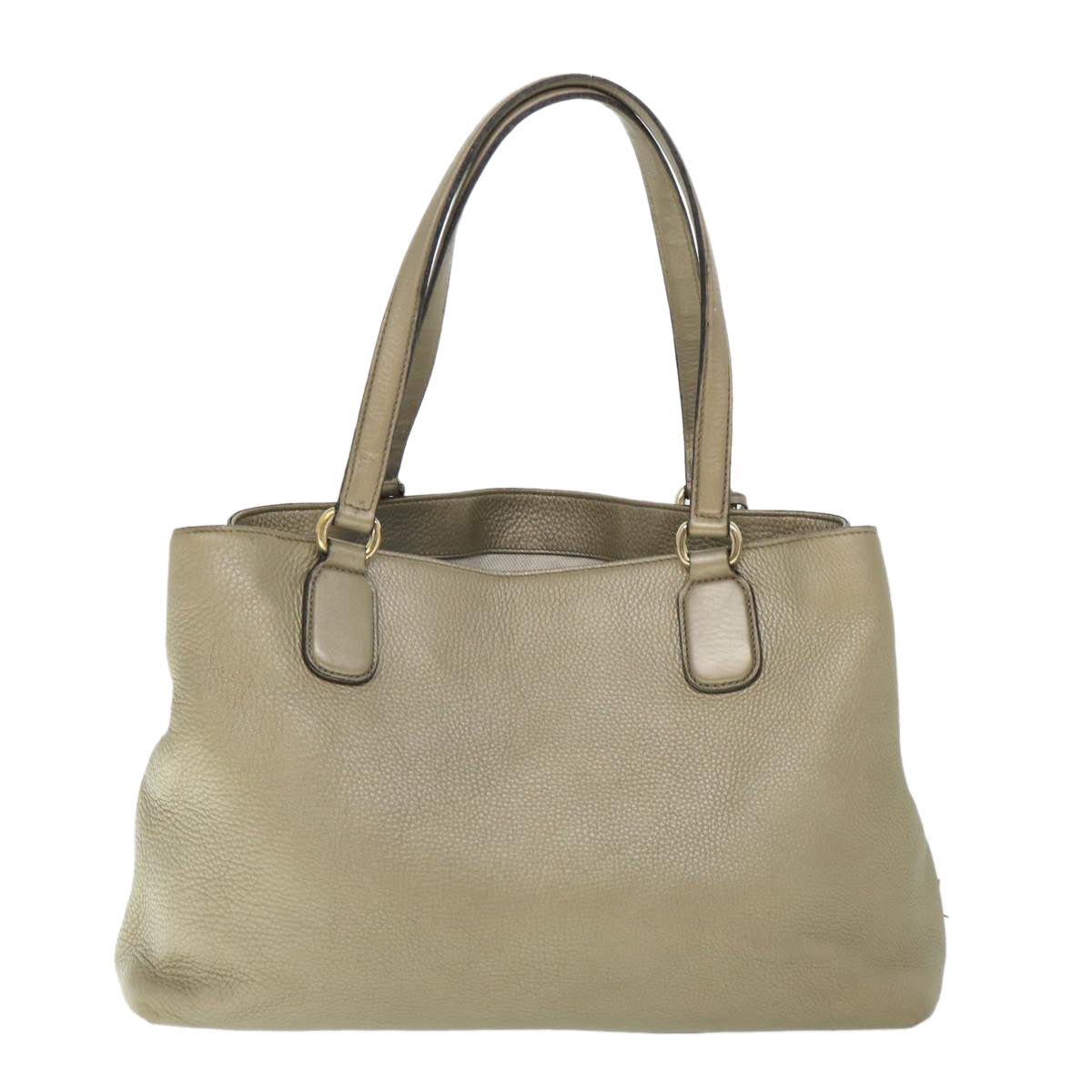GUCCI Soho Tote Bag Leather Fringe Gold Tone 308363 54901