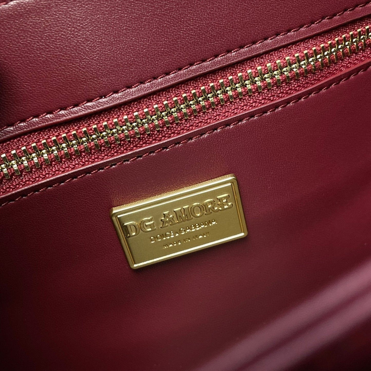 GLAMI GLAMI Girls Bag In Quilted Nappa Burgundy For Women 10.6in/27cm GLAMI