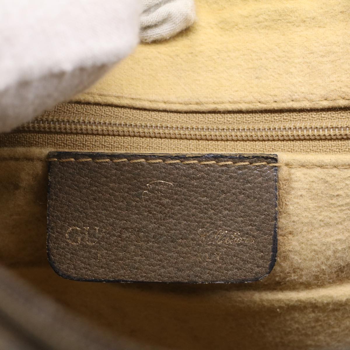 GUCCI GG Canvas Web Sherry Line Boston Bag Beige Red Green 24 02 007 54955