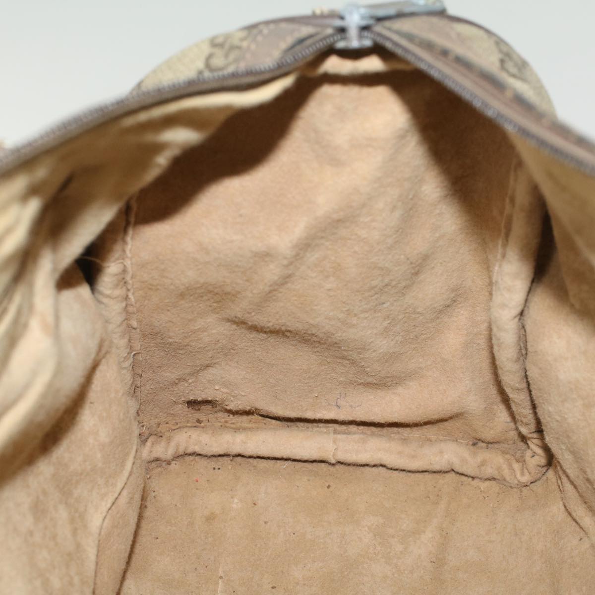 GUCCI GG Canvas Web Sherry Line Boston Bag Beige Red Green 24 02 007 54955
