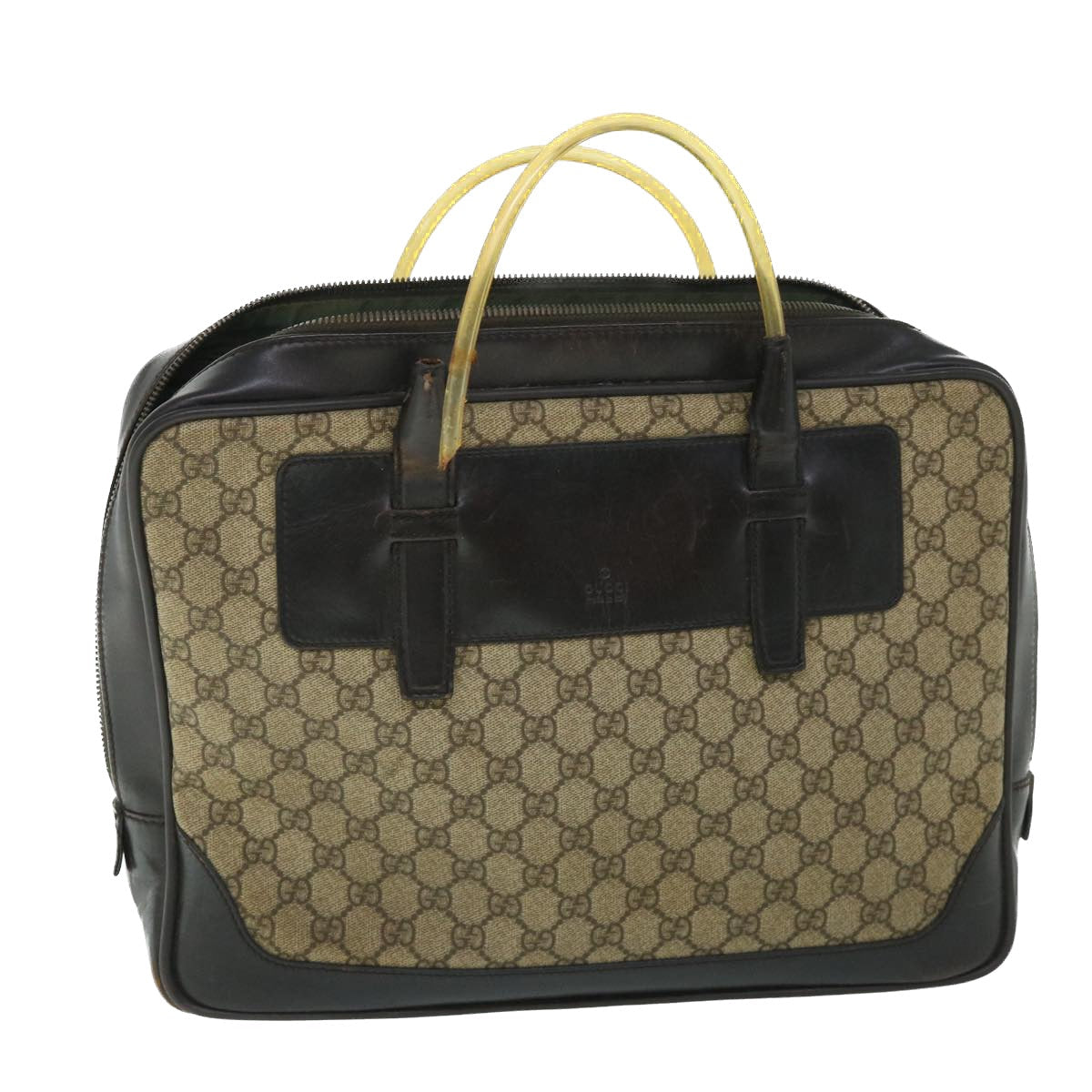GUCCI GG Canvas Hand Bag Beige 101666 54971