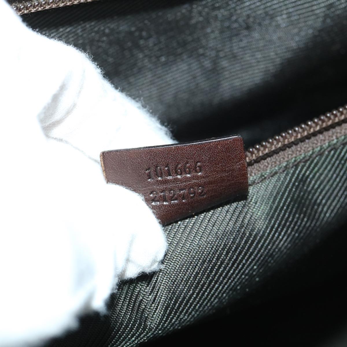 GUCCI GG Canvas Hand Bag Beige 101666 54971