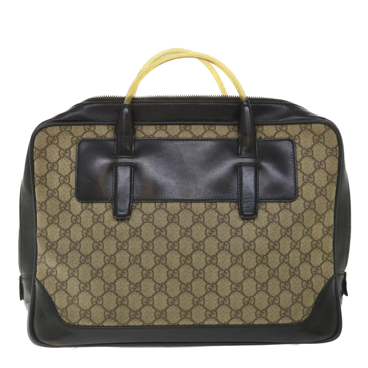 GUCCI GG Canvas Hand Bag Beige 101666 54971