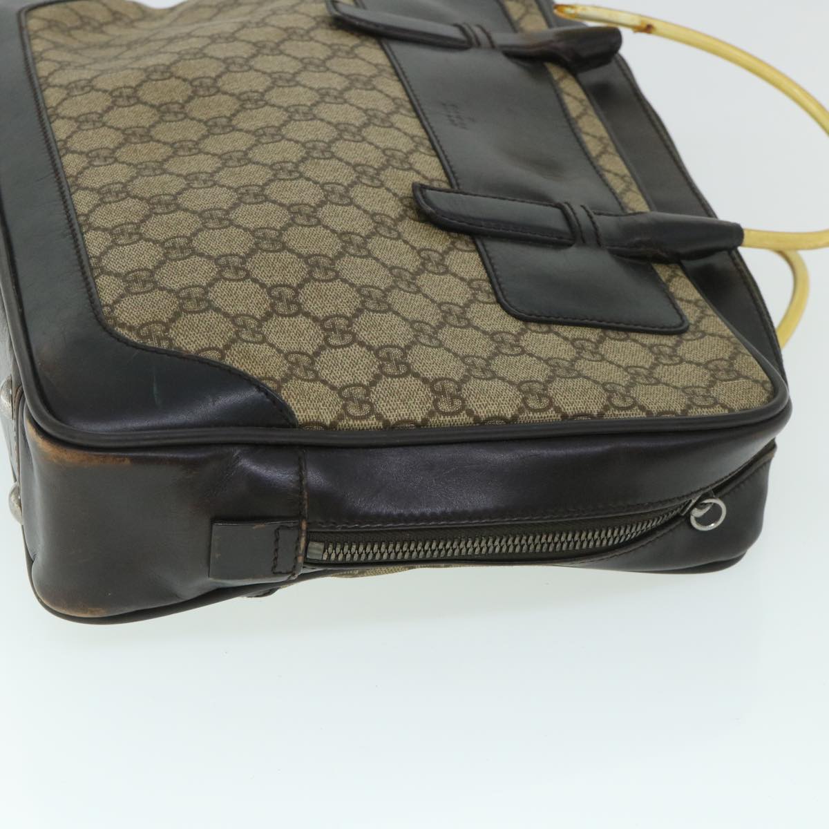 GUCCI GG Canvas Hand Bag Beige 101666 54971