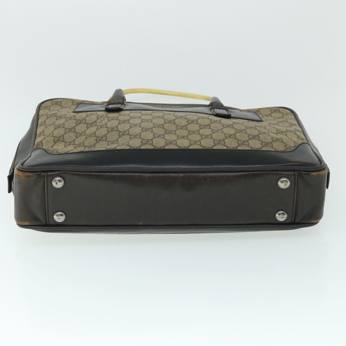 GUCCI GG Canvas Hand Bag Beige 101666 54971
