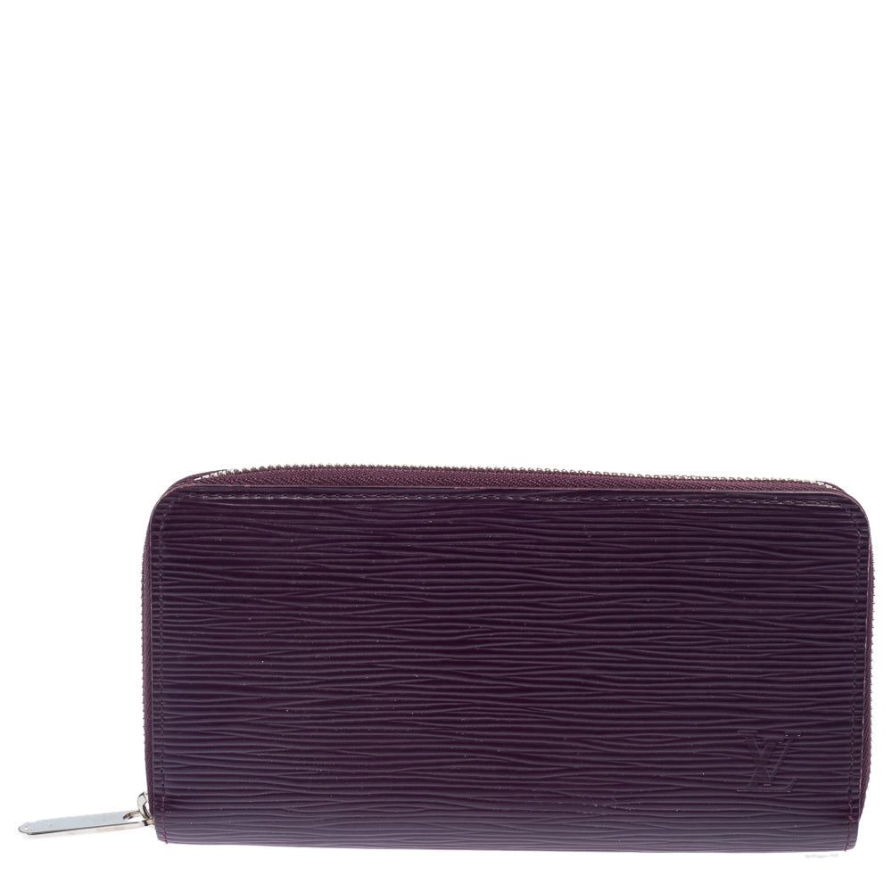Louis Vuitton Cassis Epi Leather Zippy Wallet