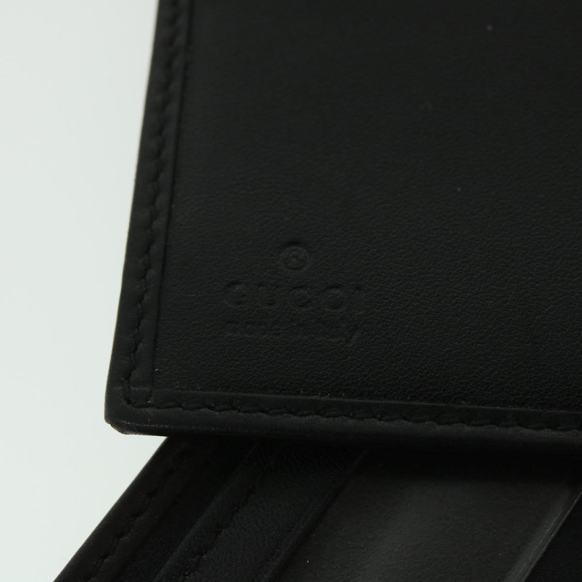 GUCCI GG Canvas Card Case Black 90634 55683