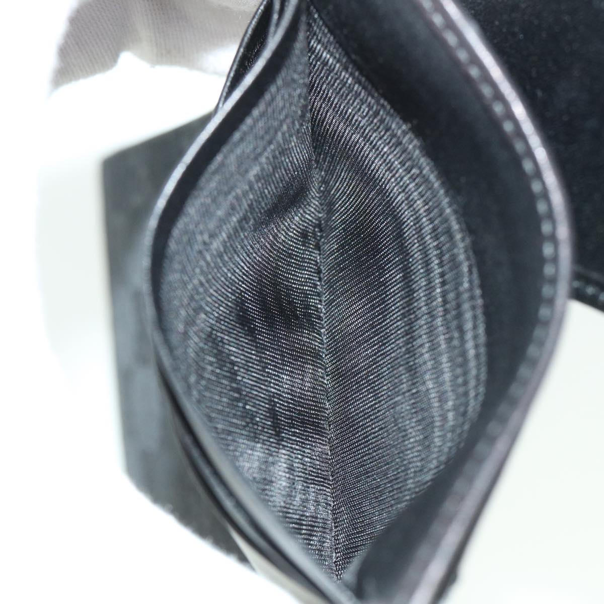 GUCCI GG Canvas Card Case Black 90634 55683